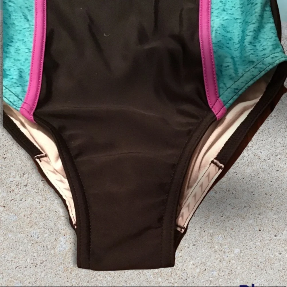 Speedo Girls Sport Splice One Piece Swimsuit